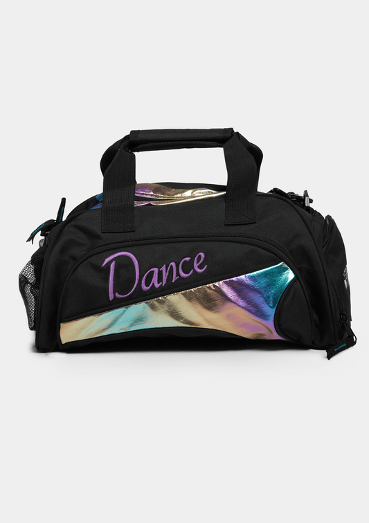 Studio 7 Eco-Friendly Mini Duffel Bag - Black + Rainbow