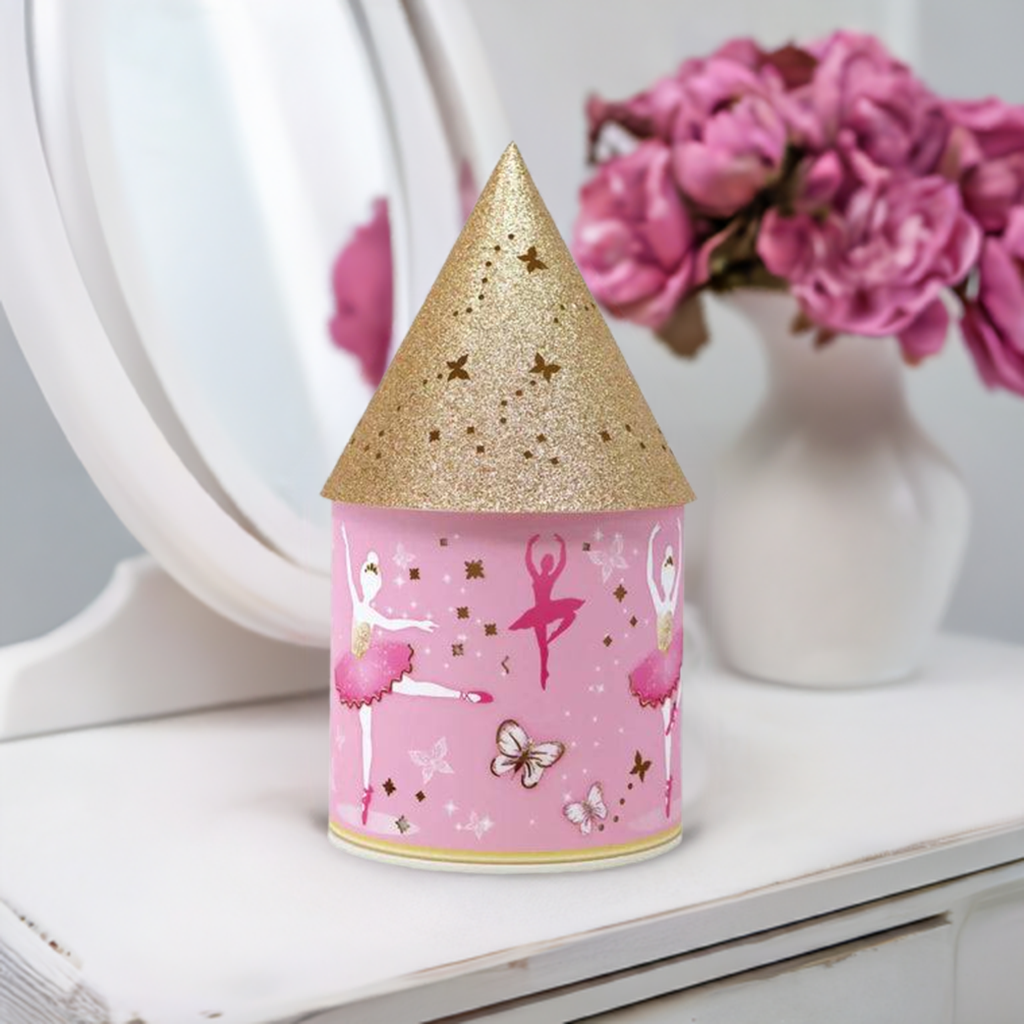 Pink Poppy Butterfly Ballet Colour Night Light