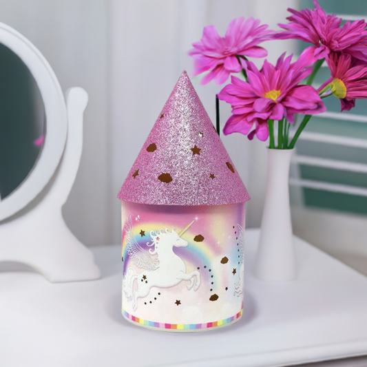 Pink Poppy Unicorn Dreamer Colour Changing LED Lantern