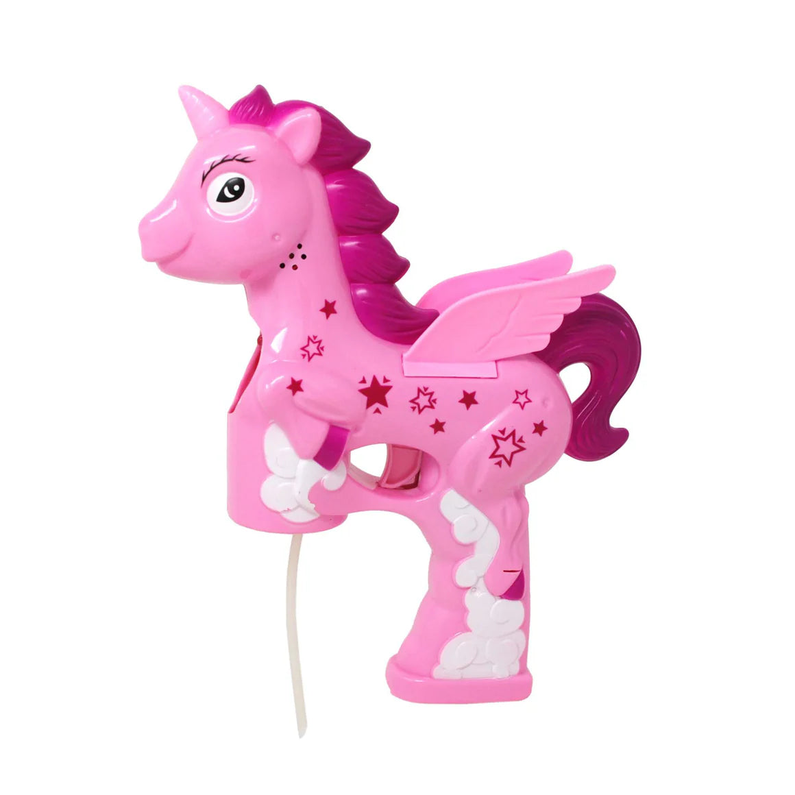 Pink Poppy Unicorn Bubble Blower Gun