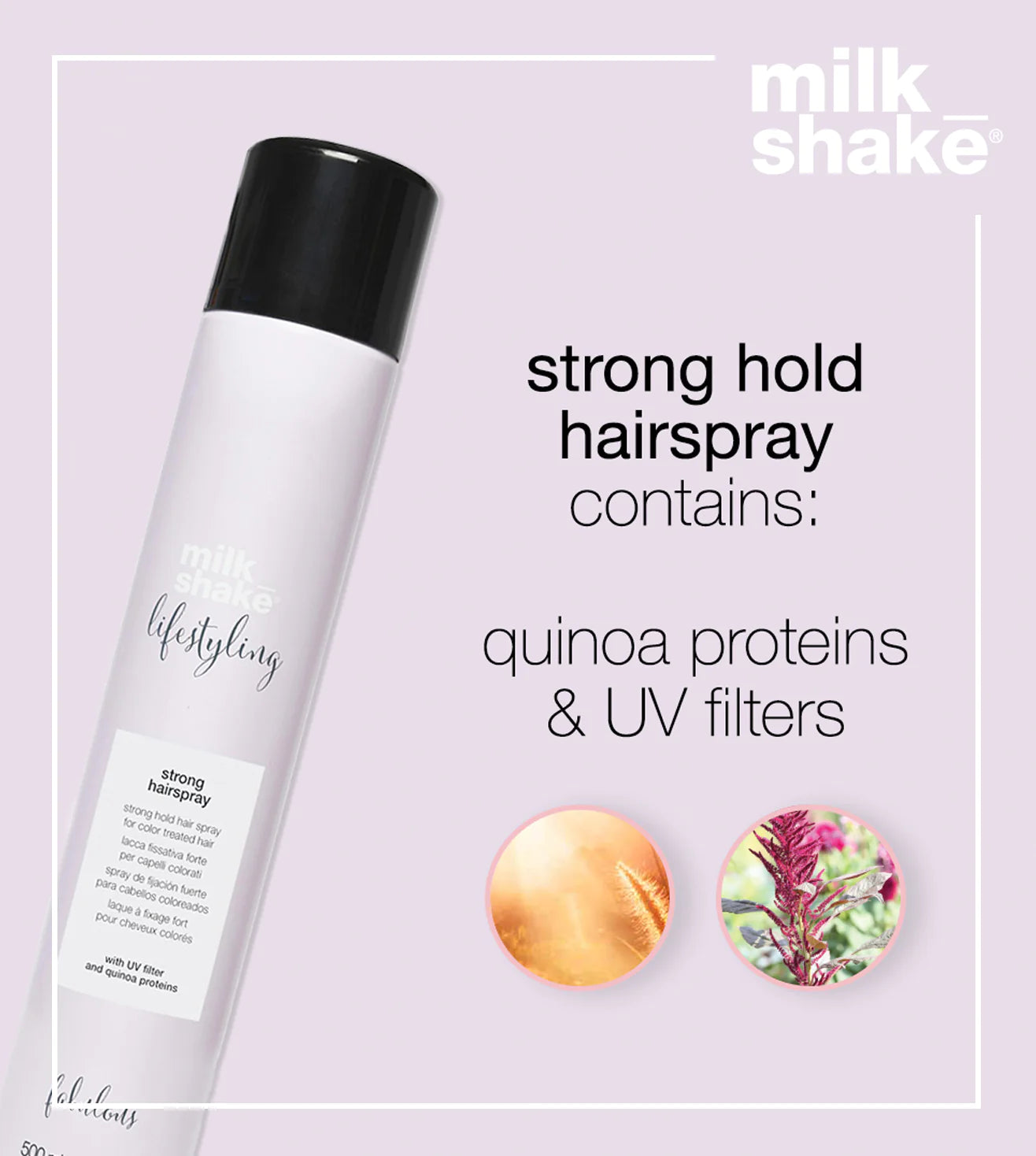milk_shake Lifestyling Strong Hold Hairspray 500ml