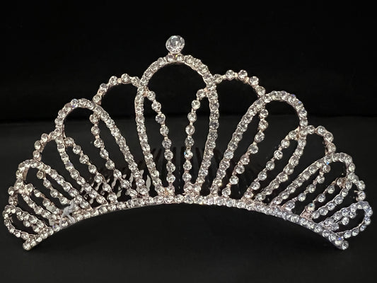 Mad Ally Medium Dalis Tiara - Silver