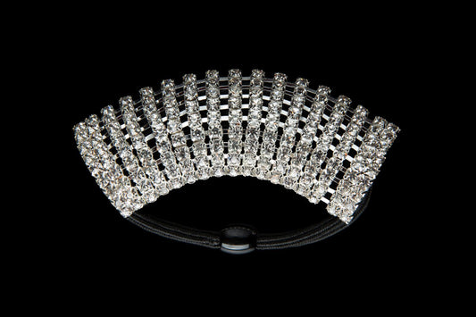 Mad Ally Diamante Ponytail Hair Band