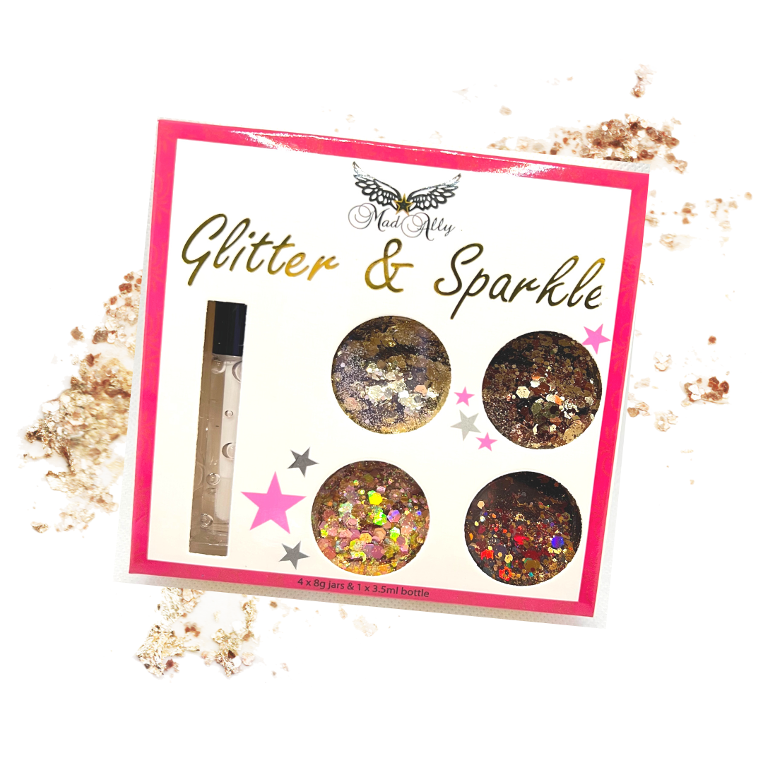 Mad Ally Glitter & Sparkle - Golden