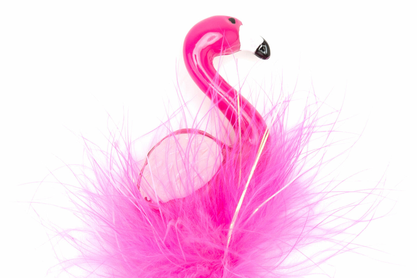 Mad Ally Fluffy Pen - Flamingo