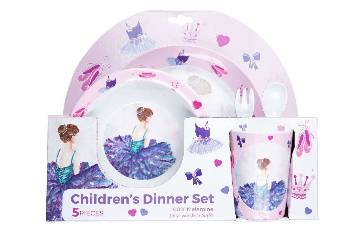 Mad Ally Children's Ballet Dinner Set