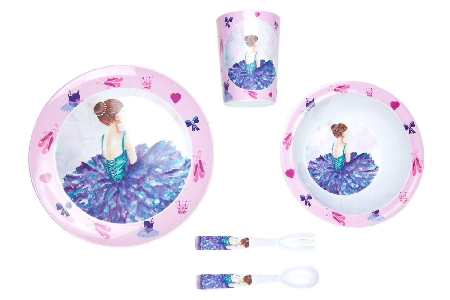 Mad Ally Children's Ballet Dinner Set