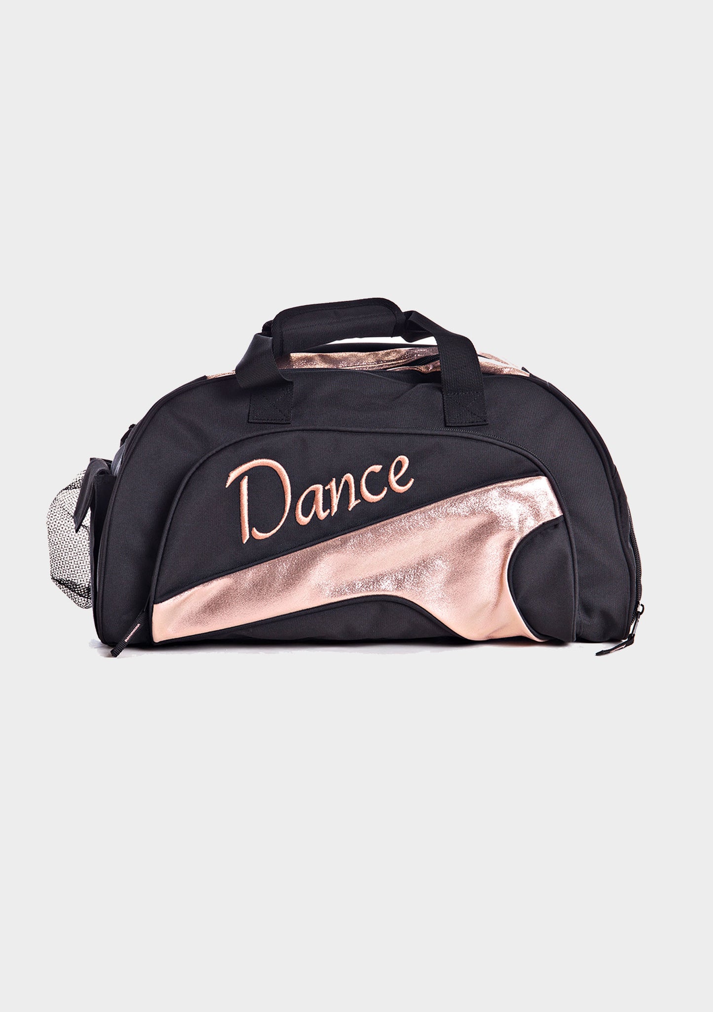 Studio 7 Eco-Friendly Junior Duffel Bag - Black + Rose Gold