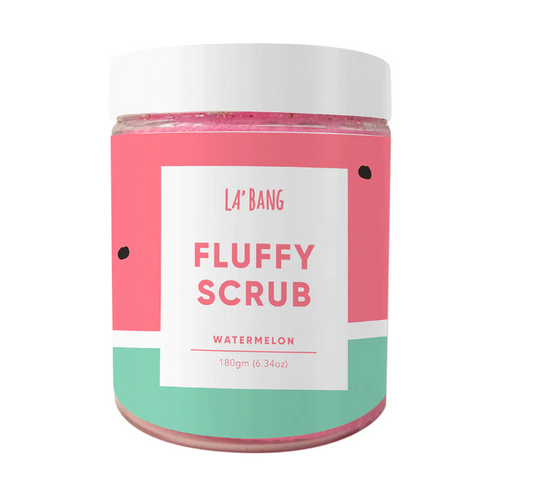 La'Bang Body Fluffy Body Scrub - Watermelon