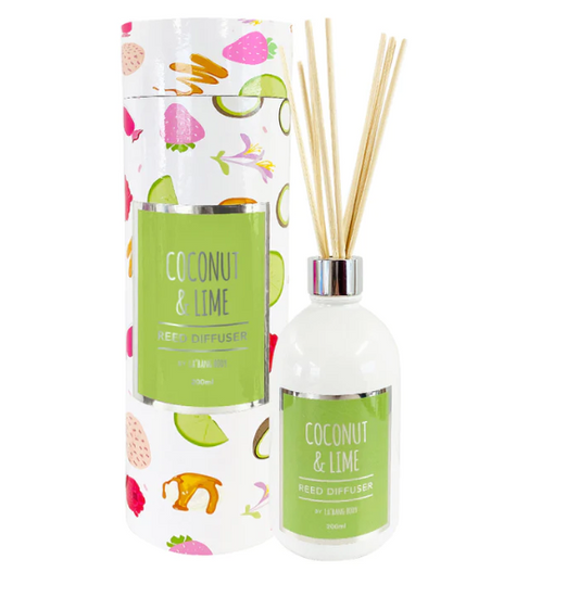 La'Bang Body Bamboo Reed Diffuser - Coconut + Lime