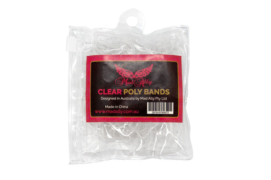 Mad Ally Poly Bands - Clear