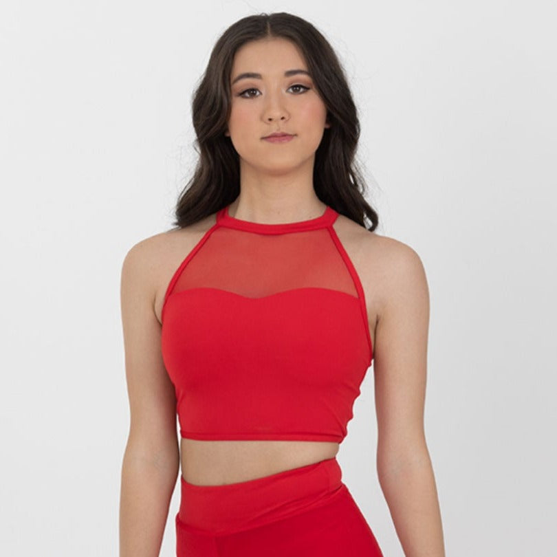 Studio 7 Mesh Performance Crop - Adult