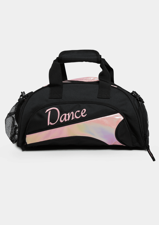 Studio 7 Eco-Friendly Mini Duffel Bag - Black + Pink Lemonade