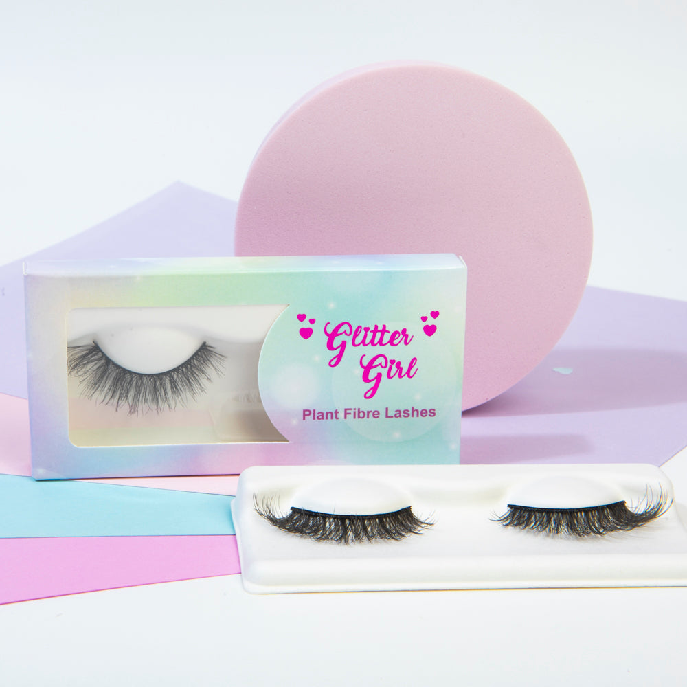 Glitter Girl Plant Fibre Lashes - Funfetti