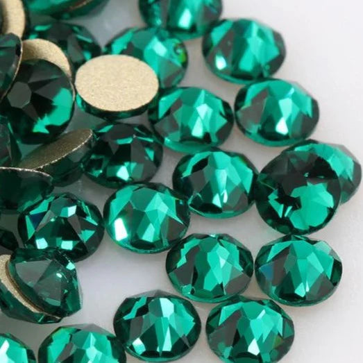 Gempire Emerald Green Crystal Rhinestones - 300pcs