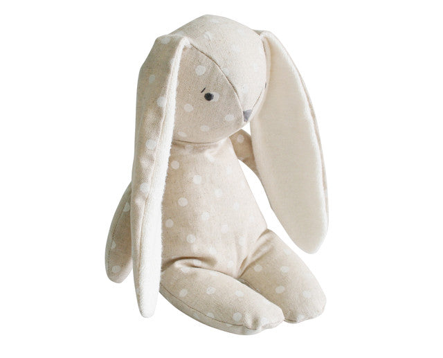 Alimrose Floppy Bunny - Linen Spot 25cm