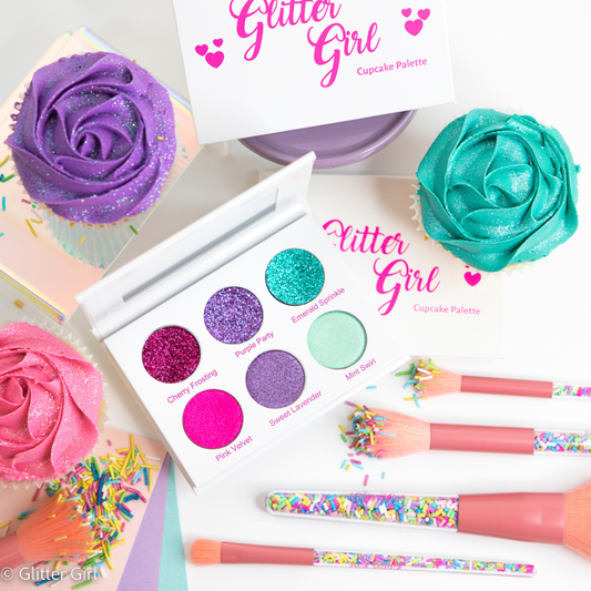 Glitter Girl Mini Palette - Cupcake