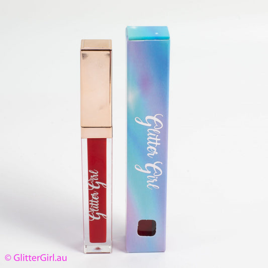 Glitter Girl Long Stay Liquid Lipstick - Fancy Red