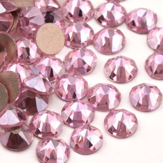 Gempire Light Rose Flicker Crystal Rhinestones - 300pcs