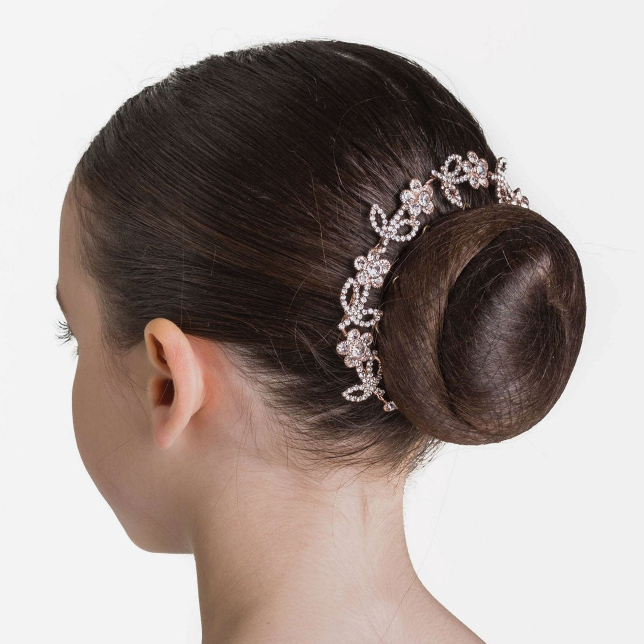 Studio 7 Floral Sparkle Hairpiece - Rose Gold