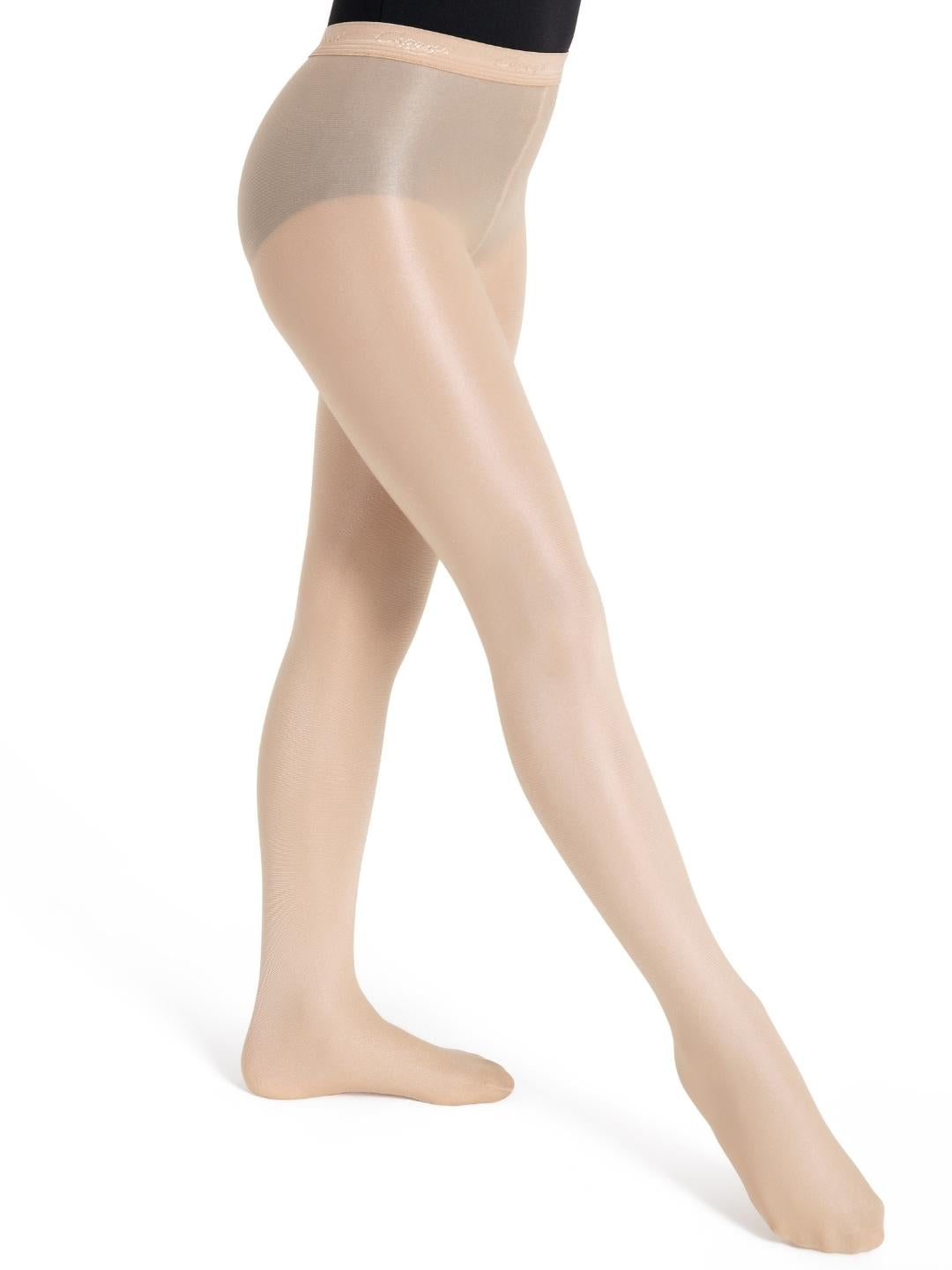 Capezio Ultra Shimmery Footed Tight - Child