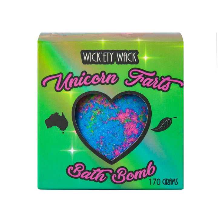 Wick'ety Wack Bath Bomb - Unicorn Farts